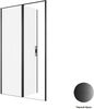 Душевая дверь Allen Brau Priority 120 3.31009.BBA черный браш