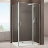 Душевой уголок Allen Brau Priority 160x80 3.31037.00 + 3.31040.00 хром