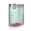 Душевая кабина Deto D102SR с крышей 120х80х220см