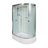 Душевая кабина Deto D272S L с электрикой  120х80х220см