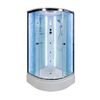 Душевая кабина Deto EM2790 LED с гидромассажем  90х90х220см