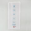 Душевая кабина Deto EM2780 LED с гидромассажем  80х80х220см