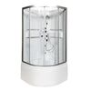 Душевая кабина Deto L610 N LED с гидромассажем  100х100х200см