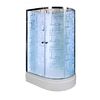 Душевая кабина Deto EM2712L LED с подсветкой 120х80х220см