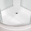 Душевая кабина Deto EM2710 с гидромассажем и электрикой 100х100х220см