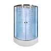 Душевая кабина Deto EM2790 LED с гидромассажем  90х90х220см