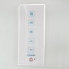 Душевая кабина Deto EM1590 LED с подсветкой и гидромассажем 90х90х220см