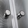 Душевая кабина Deto B10S LED BLACK с подсветкой 100х100х220см