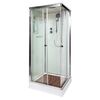 Душевая кабина Deto K408SLED 1200*900 мм с LED подсветкой