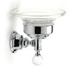 Stil Haus Smart Light, настенная стеклянная мыльница, цвет хром SL09(08)