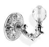 Stil Haus Noto Light, крючок со стеклом Murano, цвет хром NT13V(08)