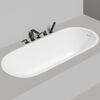 Ванна Salini ORNELLA KIT OVAL 170х80 материал S-Sense 102414M покрытие Матовое