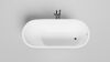 Ванна Salini ORNELLA OVAL 170х80 материал S-Sense 102314M покрытие Матовое
