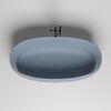 Ванна отдельностоящая Salini LUCE 170x85 покраска по RAL полностью материал S-Stone 100121MRF покрытие Матовое