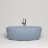 Ванна отдельностоящая Salini LUCE 170x85 покраска по RAL полностью материал S-Stone 100121MRF покрытие Матовое