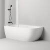 Ванна пристенная угловая Salini SOFIA CORNER L 170x85 материал S-Sense  102515G покрытие Глянцевое