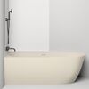 Ванна пристенная угловая Salini SOFIA CORNER L 170x85 покраска по RAL полностью материал S-Sense  102515GRF покрытие Глянцевое