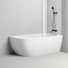 Ванна пристенная угловая Salini SOFIA CORNER R 170x85 материал S-Sense  102514G покрытие Глянцевое