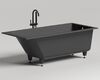Ванна Salini CASCATA 170x75 покраска по RAL полностью материал S-Sense 104113GRF покрытие Глянцевое