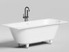 Ванна Salini ORNELLA AXIS KIT 180x80 материал S-Sense 103511M покрытие Матовое