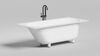 Ванна Salini ORNELLA KIT 180x80 покраска по RAL полностью материал S-Sense 102412GRF покрытие Глянцевое