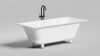 Ванна Salini ORLANDA AXIS KIT 170x75 материал S-Sense 103313M покрытие Матовое