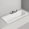 Ванна Salini ORLANDA AXIS KIT 190x80 покраска по RAL полностью материал S-Sense 103311MRF покрытие Матовое