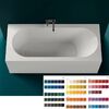 Ванна пристенная Salini FABIA 170x75покраска по RAL полностью материал S-Sense  102611GRF покрытие Глянцевое