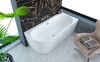 Ванна Kolpa San DREAM SP 170x75 L NEW акриловая на каркасе со сливом переливом
