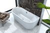 Ванна Kolpa San DREAM SP 170x75 акриловая на каркасе со сливом переливом