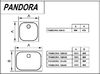 Душевой поддон Kolpa San PANDORA TRAY 100X90 LM WHITE