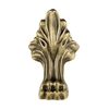 Ванна из искусственного камня Migliore Olivia Standard 26922 175x80 см, отдельностоящая, с ножками, со сливом-переливом бронза