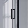 Душевая дверь Vincea Комо-Н (Como-N) VDS-4CN130CLB 130x195 см, профиль черный матовый. Размер регулировки 1290-1310 мм