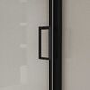 Душевая дверь Vincea Сити (City) VDS-5CT140CLB 140x195 см, профиль черный матовый. Размер регулировки 1370-1410 мм