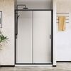 Душевая дверь Vincea Сити (City) VDS-5CT120CLB 120x195 см, профиль черный матовый. Размер регулировки 1170-1210 мм