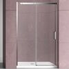Душевая дверь Vincea Дайс (Dice) VDS-4D110CL 110x200 см, профиль хром. Размер регулировки 1080-1100 мм