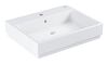 Раковина накладная Grohe 3947700H Cube Ceramic 60 см, альпин-белый