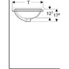 Раковина встраиваемая Geberit VariForm 58x49 500.764.01.2
