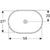 Раковина встраиваемая Geberit VariForm 60x40 500.730.01.2