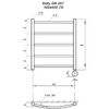 Полотенцесушитель GROIS Kelly GR-007 500х600 П5 bronze с тэном