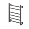 Полотенцесушитель Электрич.кабельный Ника STEP-2 60/50 RAL9005 черный матовый U
