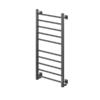 Полотенцесушитель Электрич.кабельный Ника STEP-3 100/50 RAL9005 черный матовый U