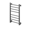 Полотенцесушитель Электрич.кабельный Ника STEP-3 80/50 RAL9005 черный матовый U