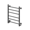 Полотенцесушитель Электрич.кабельный Ника WAY-2 60/50 RAL9005 черный матовый U