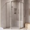 Душевой уголок CEZARES RELAX-304-P-1-100-C-CR профиль хром, стекло прозрачное 100x100 см
