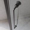 Душевой уголок CEZARES RELAX-304-RH-2-120/90-C-GM профиль вороненая сталь, стекло прозрачное 120x90 см