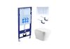 Set AQUATEK АМАДЕО cm (рама AQUATEK Standard INS-0000012 с звукоиз.прокладкой+крепеж KKI-0000002+кнопкаKDI-0000009+унитаз АМАДЕО AQ1180-00 с крышкой