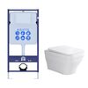 SET AQUATEK АМАДЕО cm (рама AQUATEK Standard INS-0000012(без клавиши и крепежа)+унитаз АМАДЕО AQ1180-00 с тонким сиденьем soft-close