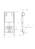Унитаз с инсталляцией SET AQUATEK ВЕГА cmp-017 (инсталляция, подвесной унитаз, сиденье, клавиша, крепеж)