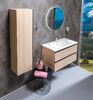 Шкаф пенал Boheme Armadi Art Capolda 35 849-120-LW подвесной Light wood